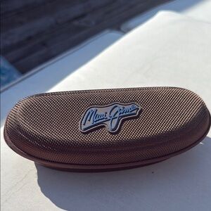 Maui Jim Textured Brown Sunglasses Case